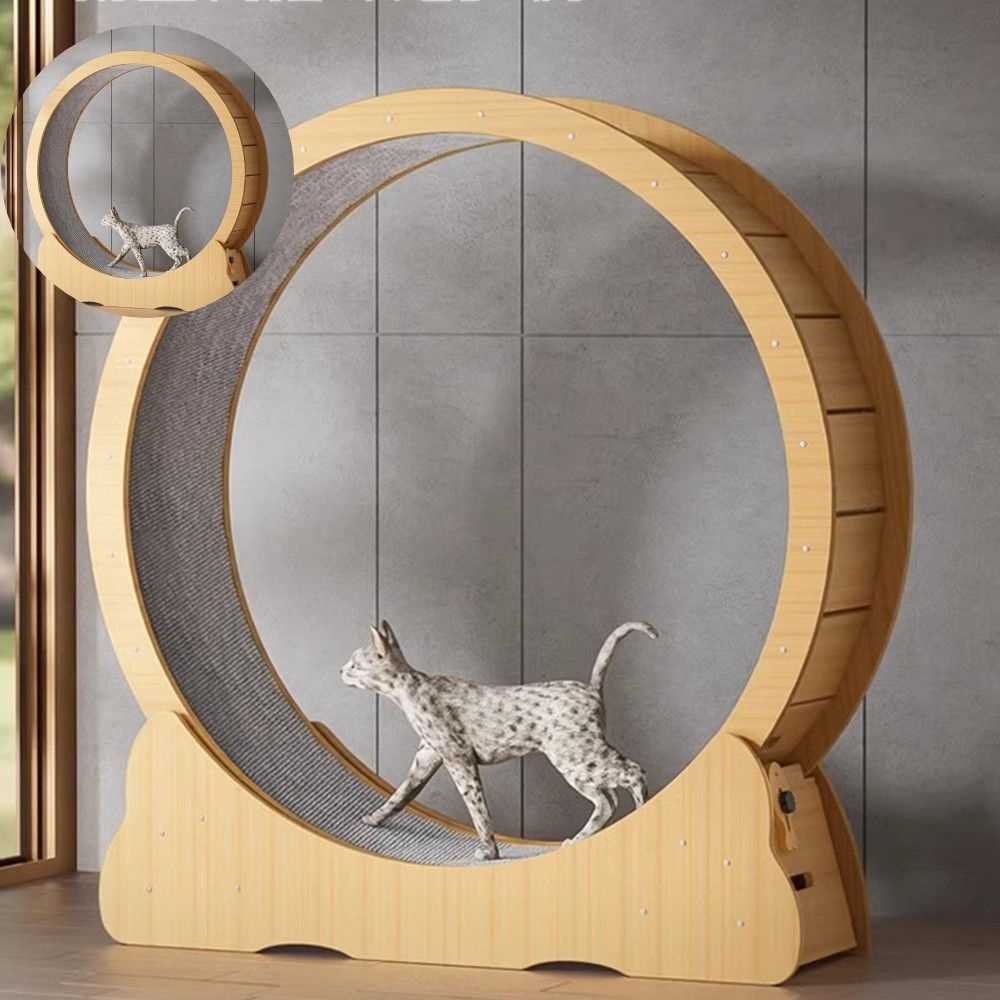 고양이 우드 캣휠A XL 도그휠 고양이휠 고양이놀이기구