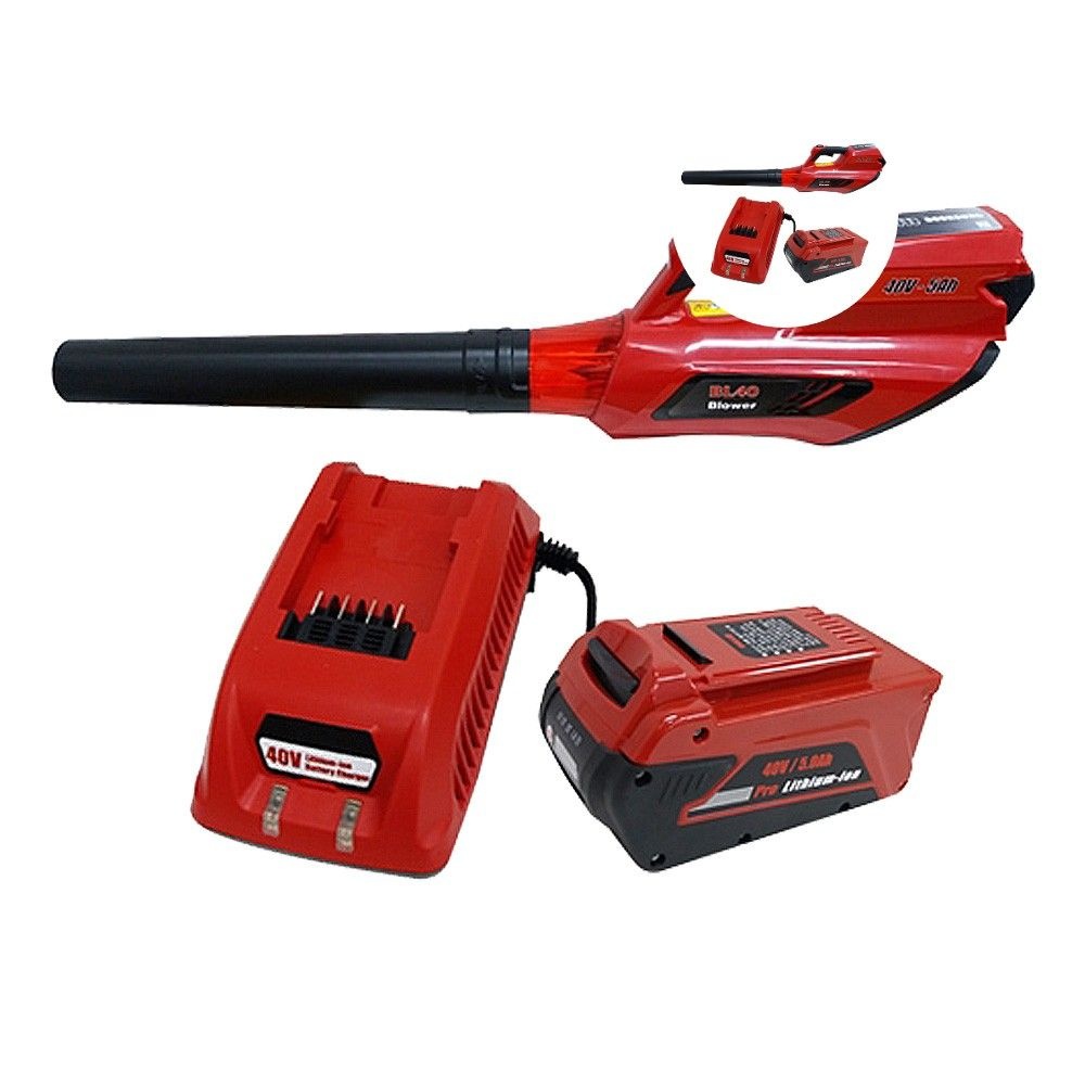 씨앤알코퍼레이션OEM 북성 BL모터 충전송풍기 40V 5.0AH 캠핑용품 브로워송풍기 청소건