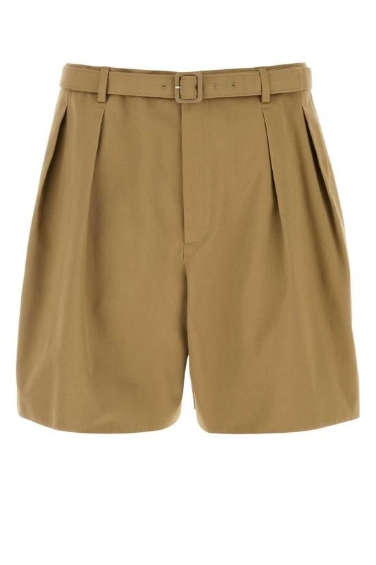 [해외] 생로랑 26SS 생로랑 숏팬츠 860929Y7I14 2613 Beige o Tan