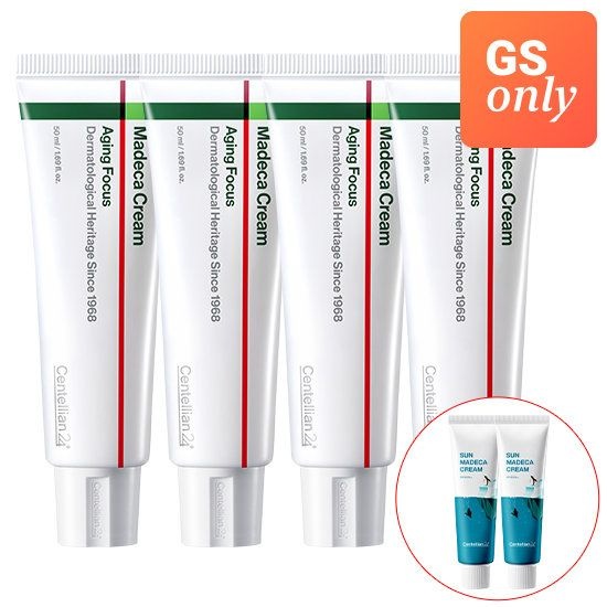 센텔리안24 보습관리 [5%적립] 보습 유지 동안관리 주름집중 안티링클 NEW 마데카 크림 에이징 포커스 50ml 4개안티에이징 주름