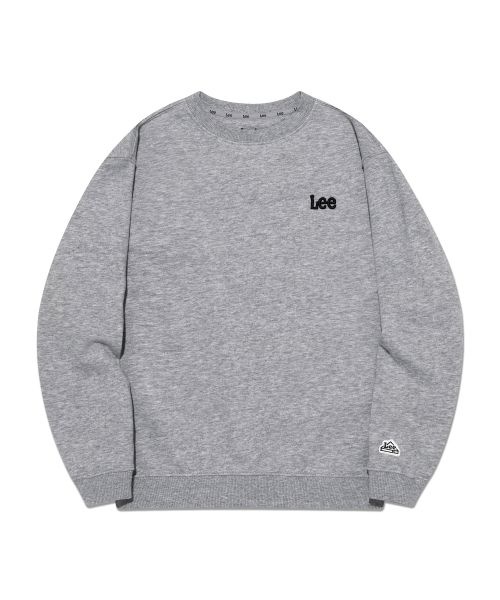 LEE KIDS LEE KIDS 패치워크 라운드 맨투맨 멜란지그레이 LK2 케이투501CR06MG 334947