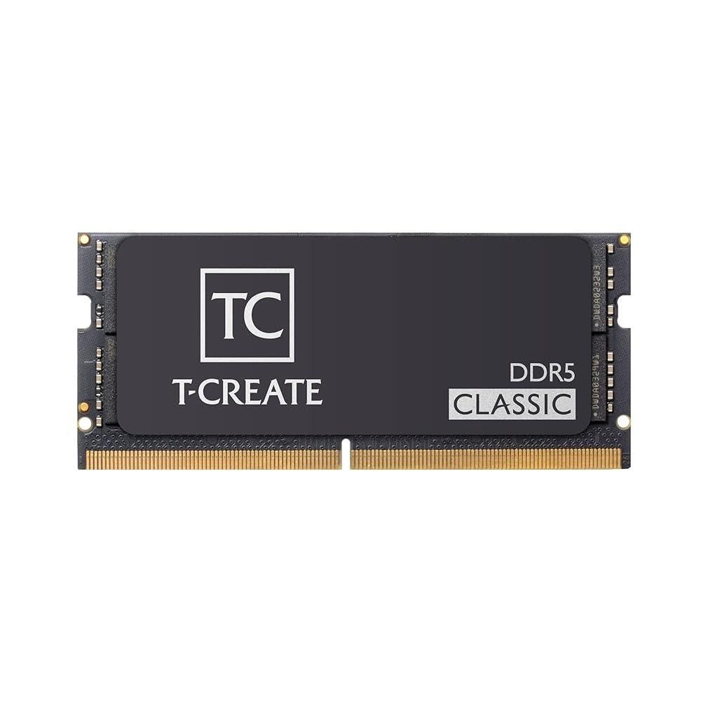 팀그룹 [해외] 0279992 팀GROUP T-Create 클래식 DDR5 SODIMM 16GB 5600MHz(PC5-44800) CL46 노트북 메모리 모듈 램 - CTCCD516G5600HC46A-S01