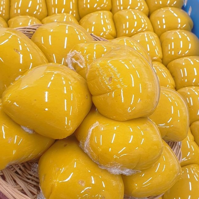 [온누리상품] [리만월]40년전통 물방울 쑥인절미 단호박인절미 1kg+콩고물증정