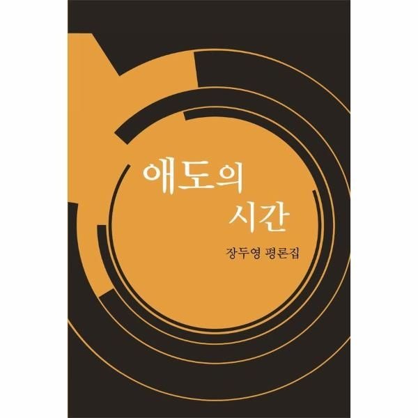 [보리보리]애도의 시간 - 장두영 평론집
