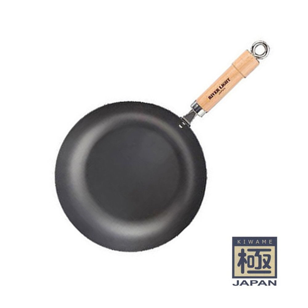 키와메 리버라이트 웍 프라이팬 26cm