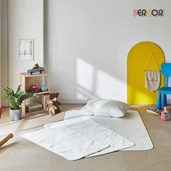 [퍼보]몽실 에어로쿨 써모필 냉감패드 쿨매트 SS슈퍼싱글(110x200)