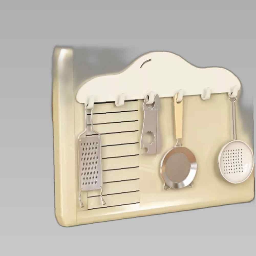 냉장고 구름 자석 선반 마그네틱 정리 틈새 주방 수납 냉장고자석선반 벽걸이선반 주방정리선반 수납정리함