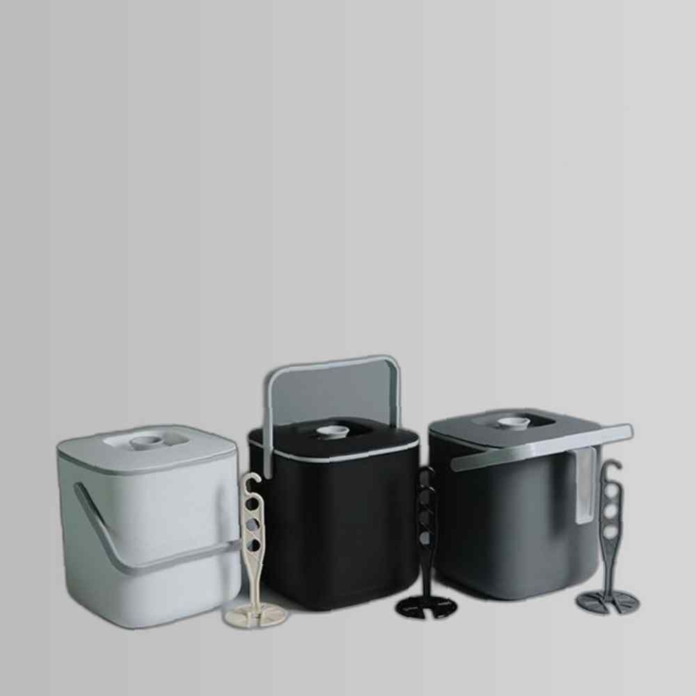 모던 디자인 음식물 쓰레기통 분리수거 편리함 음식물쓰레기통 주방용품 주방잡화 누름이 누루미