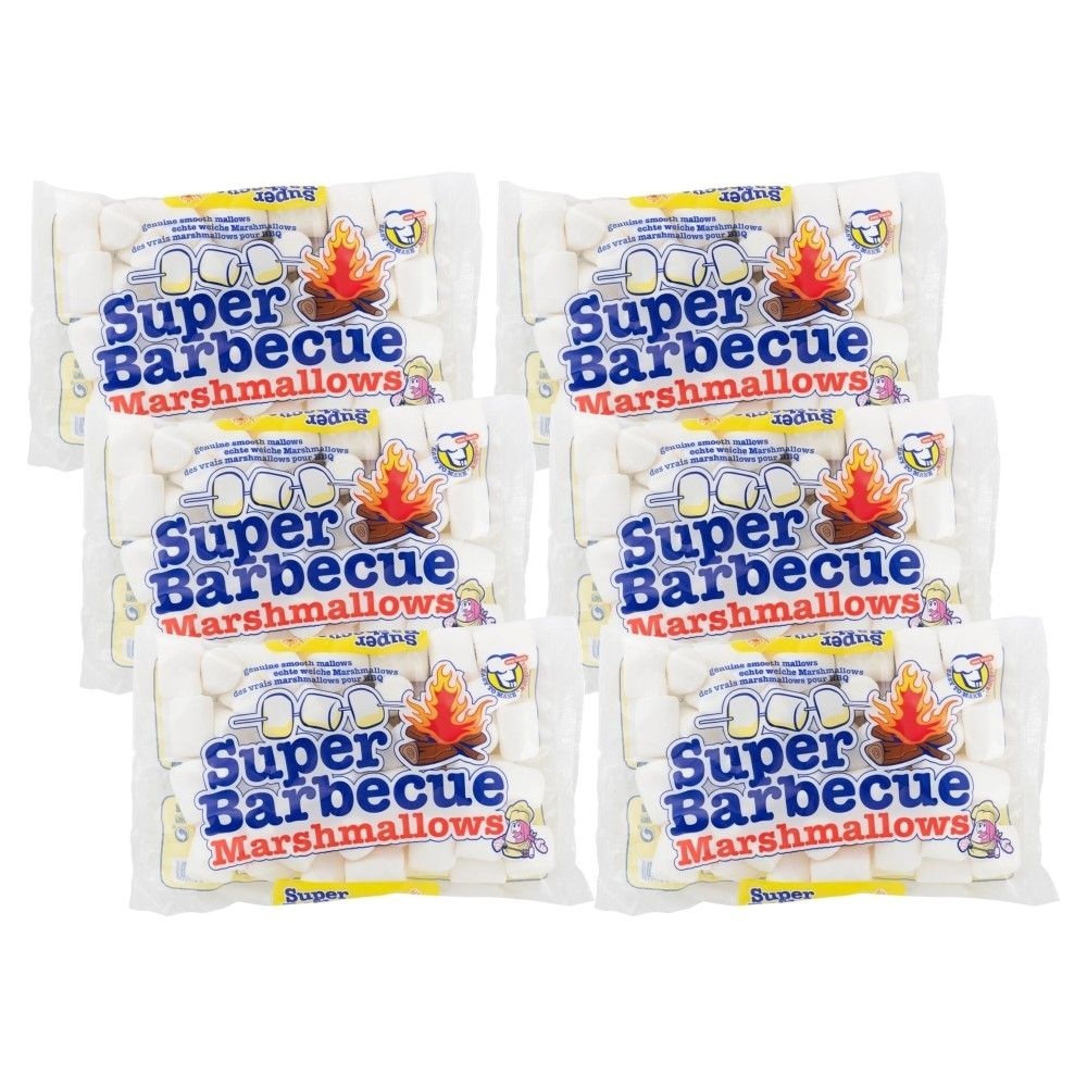 [해외] 미스터 말로 수퍼 바베큐 마시멜로우 300g x 6개세트