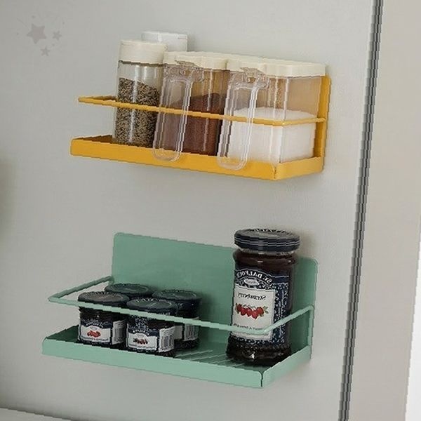 12cm 틈새 자석선반 냉장고 세탁기 현관문 파티션 사무실 주방 수납 메탈