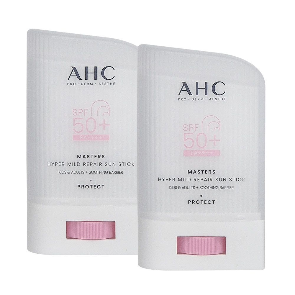 (1+1)ahc마스터즈 하이퍼 마일드 리페어 선스틱22g X 2개 + 물티슈 / 미백 주름개선 /ahc 썬스틱/28년5월까지