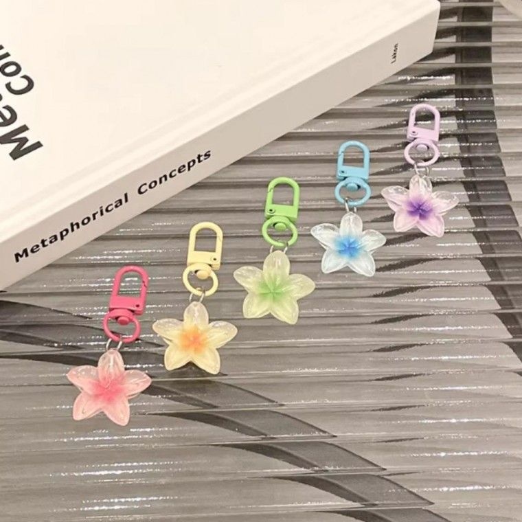 벚꽃 버즈 키링 5개 세트 우정 선물 열쇠고리 키홀더