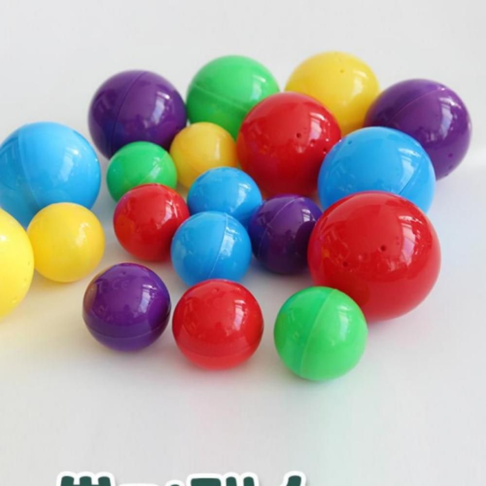 이벤트 추첨볼 경품 행사 번호뽑기 빈 캡슐 용기 [P6323A]