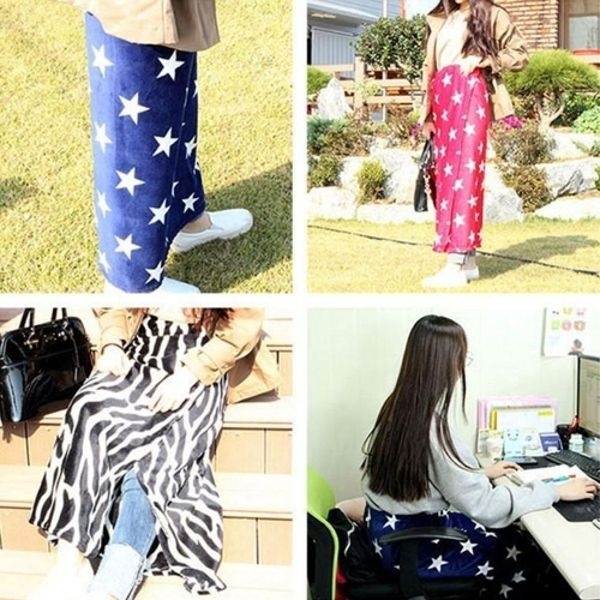 밍크 수면치마 담요 극세사 치마담요 자동차 사무실 독서실 캠핑용 담요