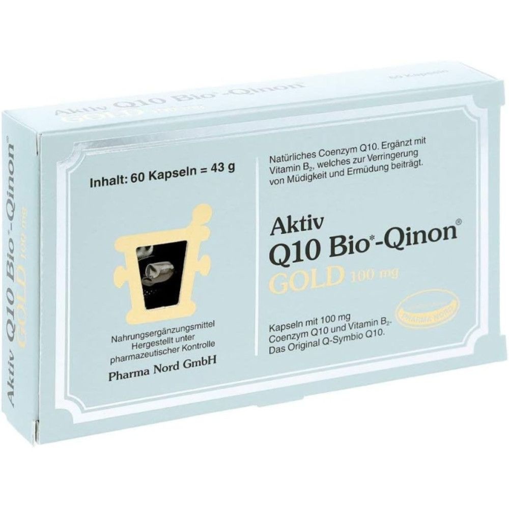 [해외] 파마노드 Pharma Nord Q10 바이오 퀴논 골드 100mg 60정