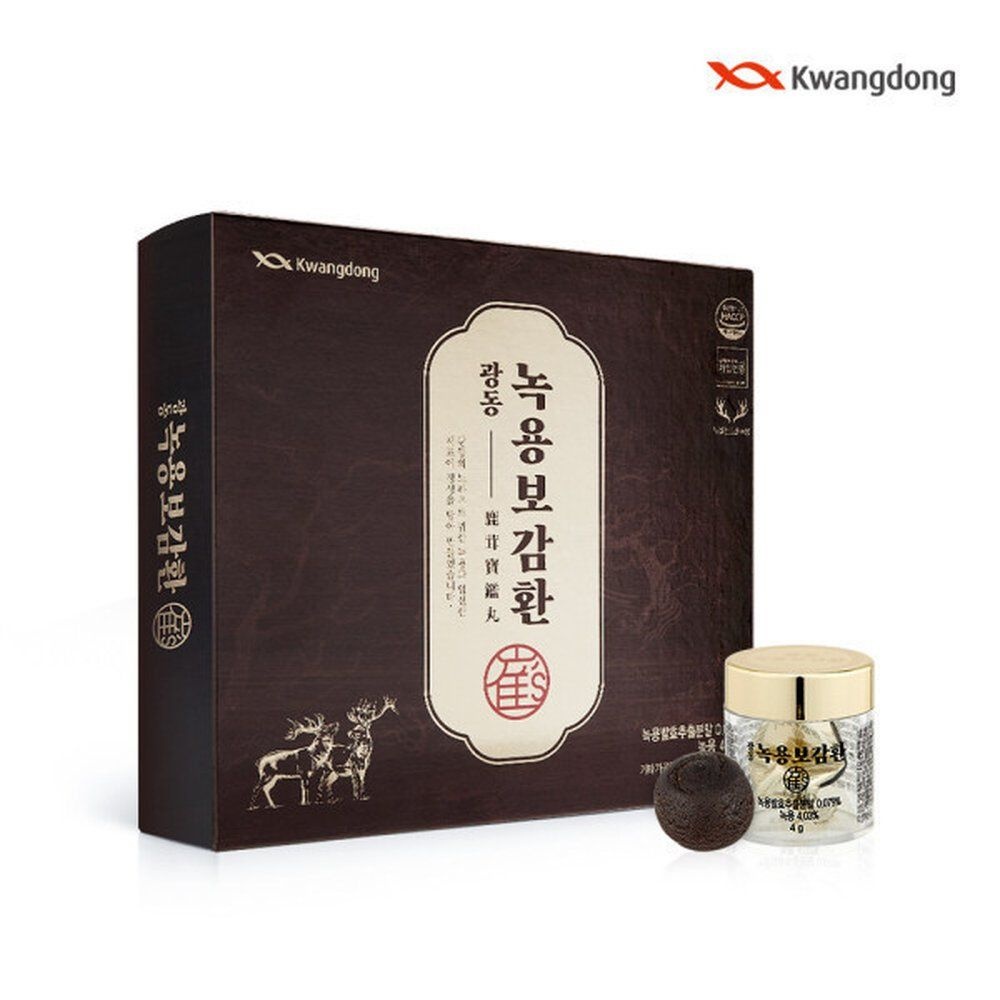 광동 자연그대로 침향환 녹용보감환 발효녹용 침향단 1박스 30환