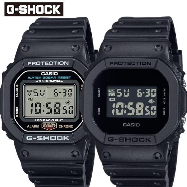 카시오 [해외] 카시오 CASIO 카시오 G-SHOCK 리진 시계 밀리터리 DW-5600BB-1 블랙