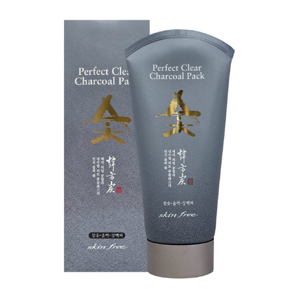 네슈라 매끈한피부 퍼펙트 팩 숯 스킨후리 클리어 120g 1개