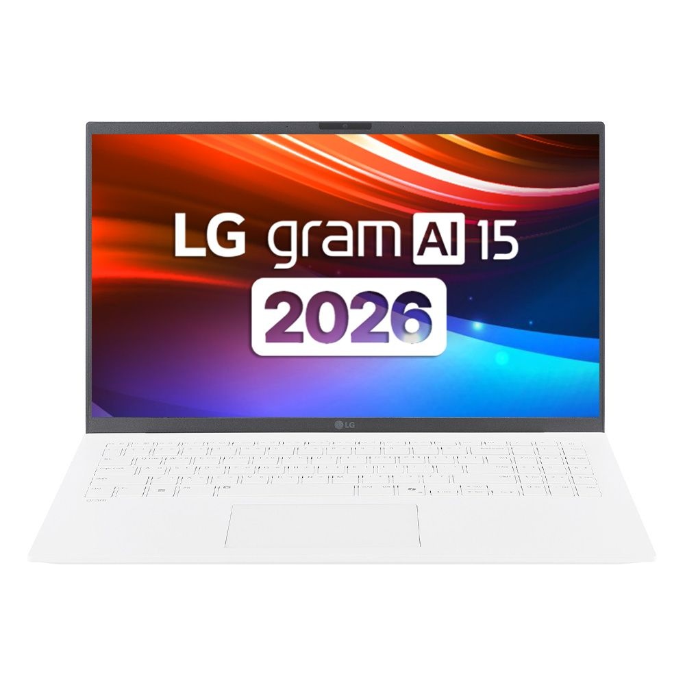 LG전자 2026년 신제품 LG그램 AI AMD 15ZD95U-GX5WK 16GB 256GB 윈도우 미탑재 화이트 사무용 대학생 노트북