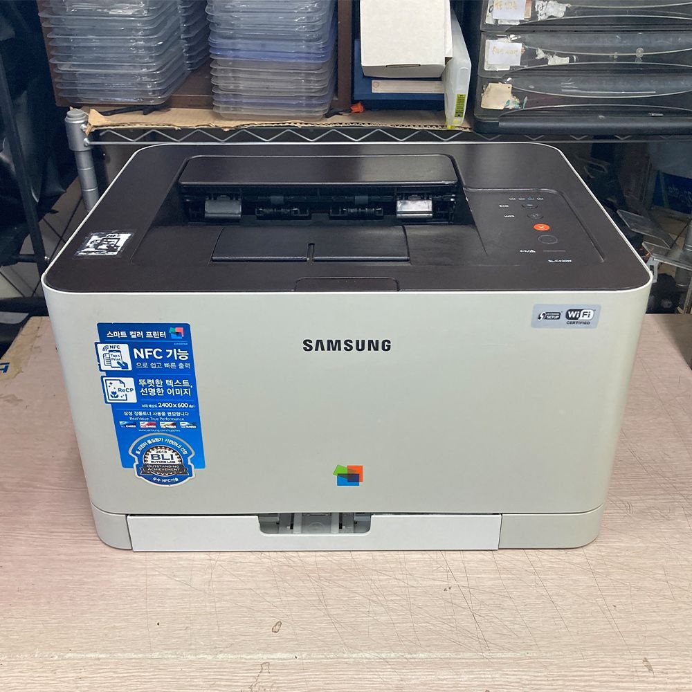 [중고] [중고리퍼] 삼성 SL-C420W 컬러레이저프린터/무선출력 와이파이지원/405토너사용
