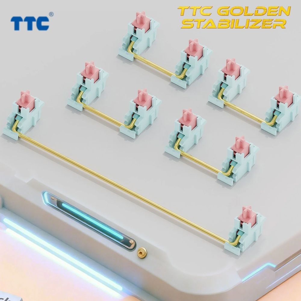 TTC TTC Golden 스테빌라이저 도각도각 정제된 저음 타건 윤활 축 키보드 보강용
