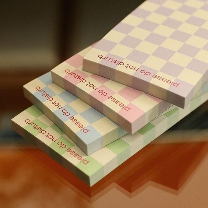 [패션플러스][주식회사 브이와이][JHP282Q0_51CK]두낫디스터브 체커보드 메모패드 학용품 (29053815A)