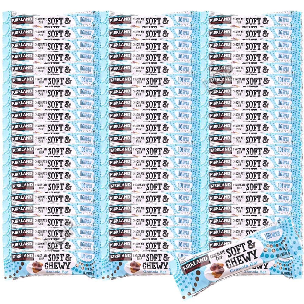 코스트코 커클랜드 소프트 앤 츄이 그래놀라 초코 바 24g 64개 / 통곡물 귀리 그라놀라 초코 바 간식 대용식