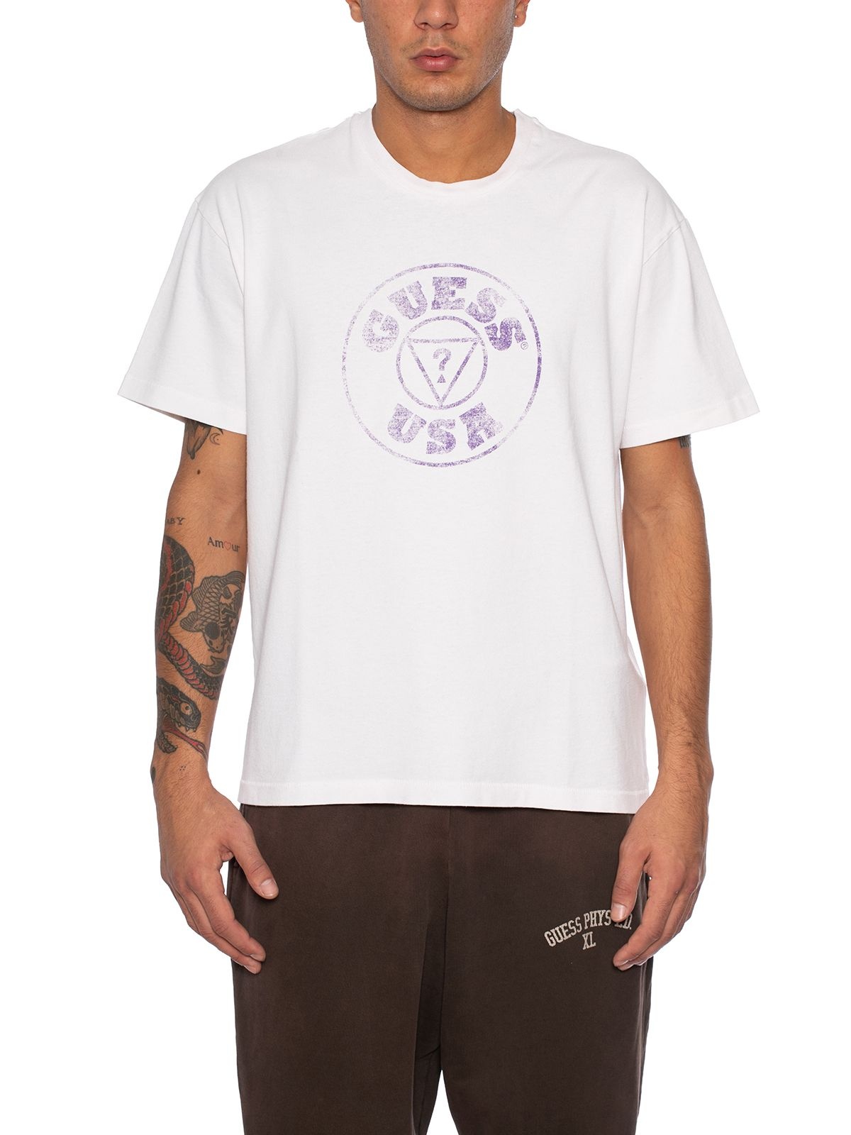 게스 향수 Conti GUESS mens T-shirt EM2BI07KBB50