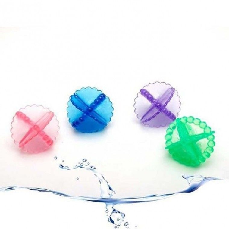 세탁볼 욕실 빨래볼 빙빙볼 세탁공 빨래공 5cm 4p