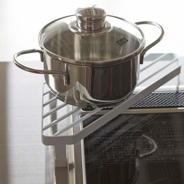 [패션플러스][주식회사 브이와이][JHL75965_51C5]인덕션 모서리 선반 냄비 주전자 거치대 (29890379A)