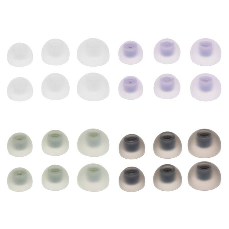 [해외] 이어캡 이어폰 고무캡 SM-R177 갤럭시 Buds2 교체용 이어팁 이어 캡 콘센트 이어버드용 3세트