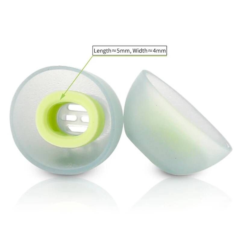 [해외] 이어캡 이어폰 고무캡 FIIL CC PRO2 이어 버드 6개 실리콘 팁 Anker Soundcore Liberty Pro 4 TWS 헤드폰 귀마개 이어팁