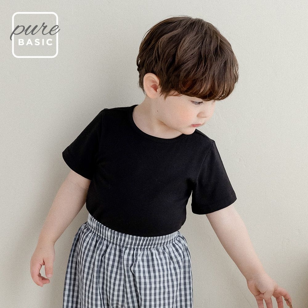 [해피프린스]~4/30 추가할인 [SIZE~6Y] 퓨어 베이직 반팔 티셔츠 : 롯데ON