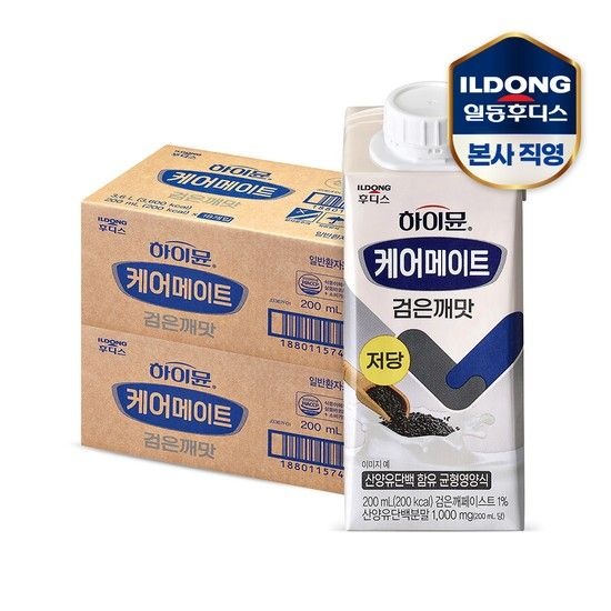 케어메이트 검은깨맛 200mlx36개