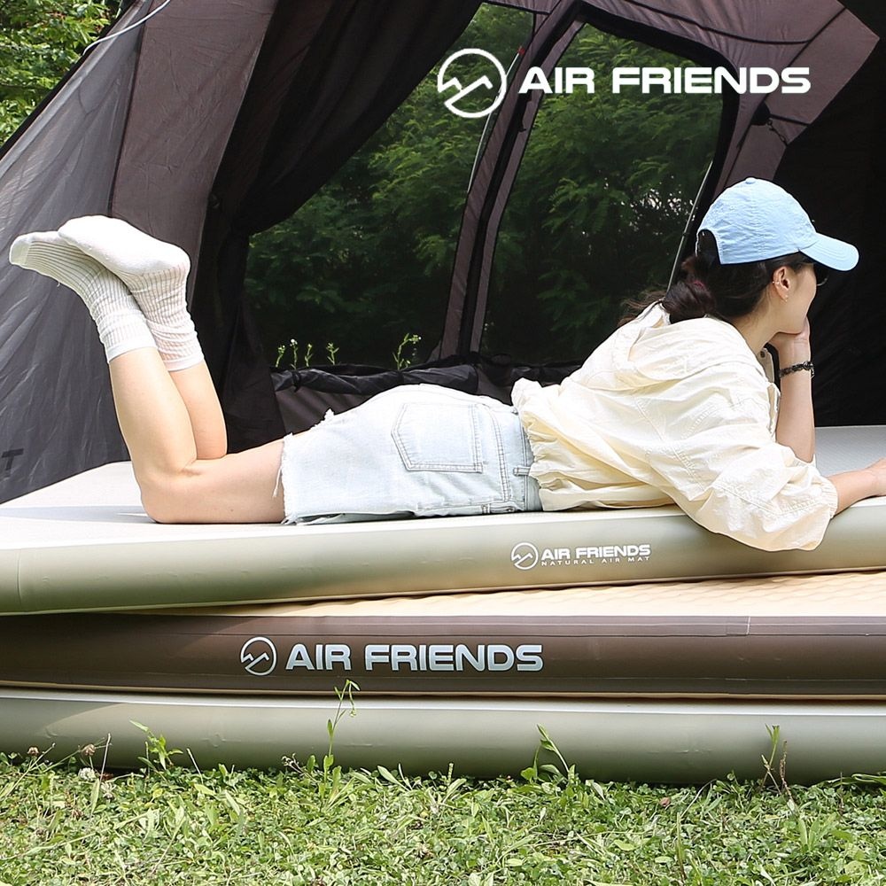 에어박스 에어프렌즈 (현대Hmall) 에어박스 X 에어프렌즈 콜라보 프리미엄 캠핑매트 에어매트 텐트 이너 특포맨 200x260x10cm