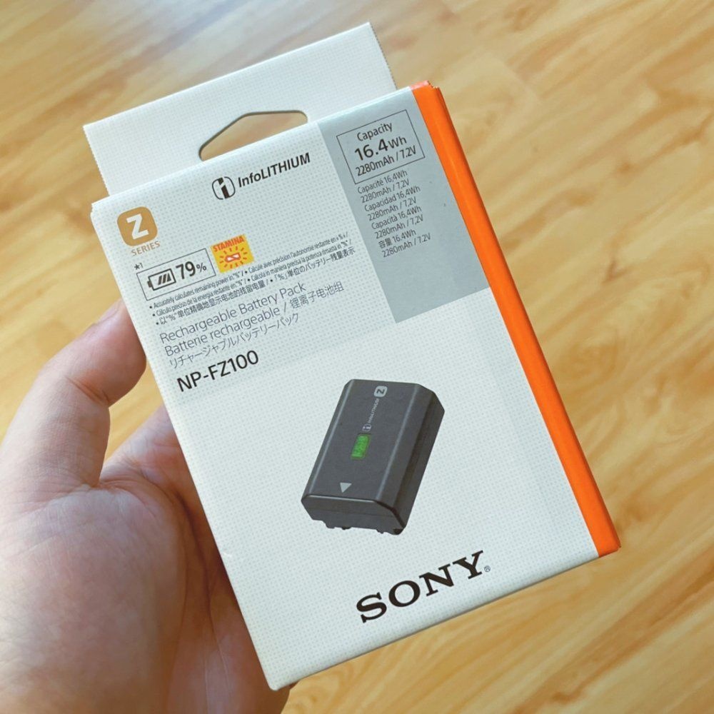 [해외] Sony 소니 A7R5 A7R4 A7M5 오리지널 배터리 NP-FZ100