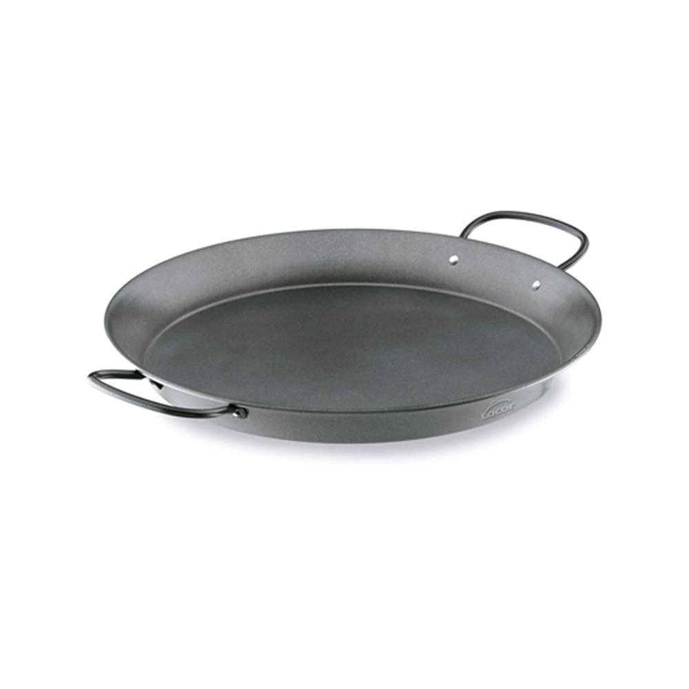 라코르 [해외] 라코르 60127 블랙 카본 빠에야 팬 40cm Lacor - 60127 - Carbon Steel Paella Pan, Non-Stick, Suitable