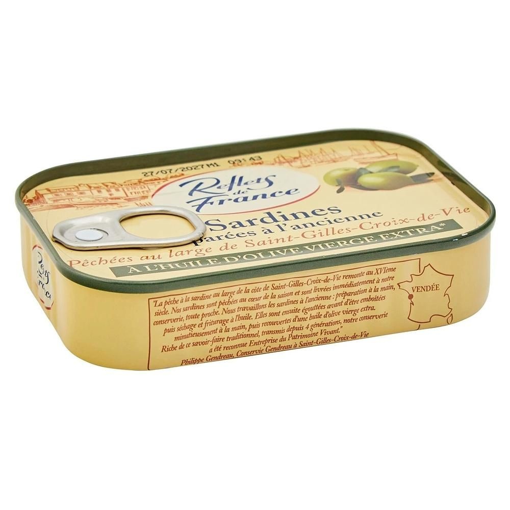 [해외] REFLETS DE FRANCE 정어리 통조림 86g 4팩 올리브유 Sardines in Extra Virgin Olive Oil REFLETS DE FRANC