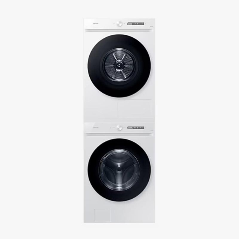 삼성전자 삼성 비스포크 그랑데 건조기 + 세탁기 DV22DB8890BW+WF25CB8895BW eTV[34230019]