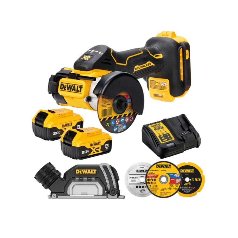 [온누리상품] 디월트 20V 충전그라인더 DCS438P2 세트 컷오프툴 5.0Ah 브러쉬리스