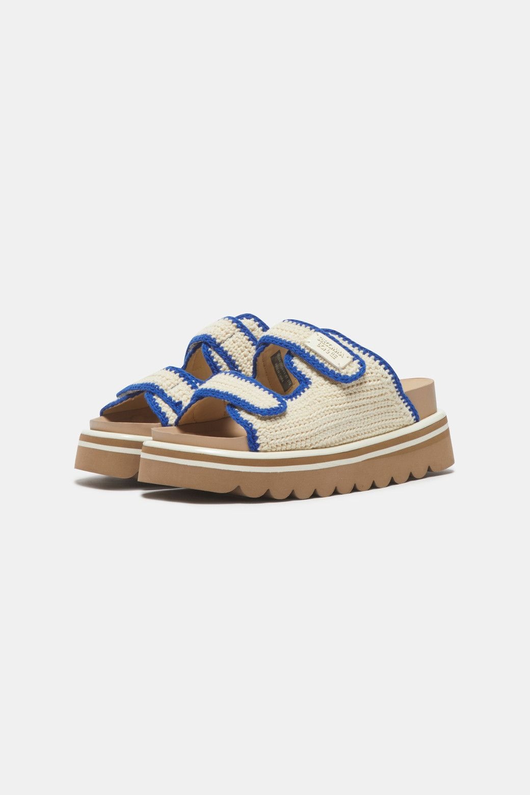 슈콤마보니 니트 슬라이드 샌들_DA2AM26002IVY