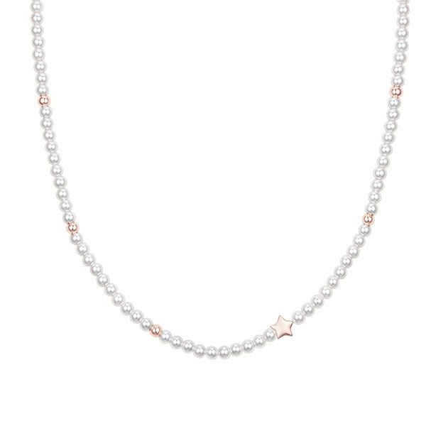 제이에스티나 STELLA 진주 비드목걸이 (JJLJNI4BF388BR420)