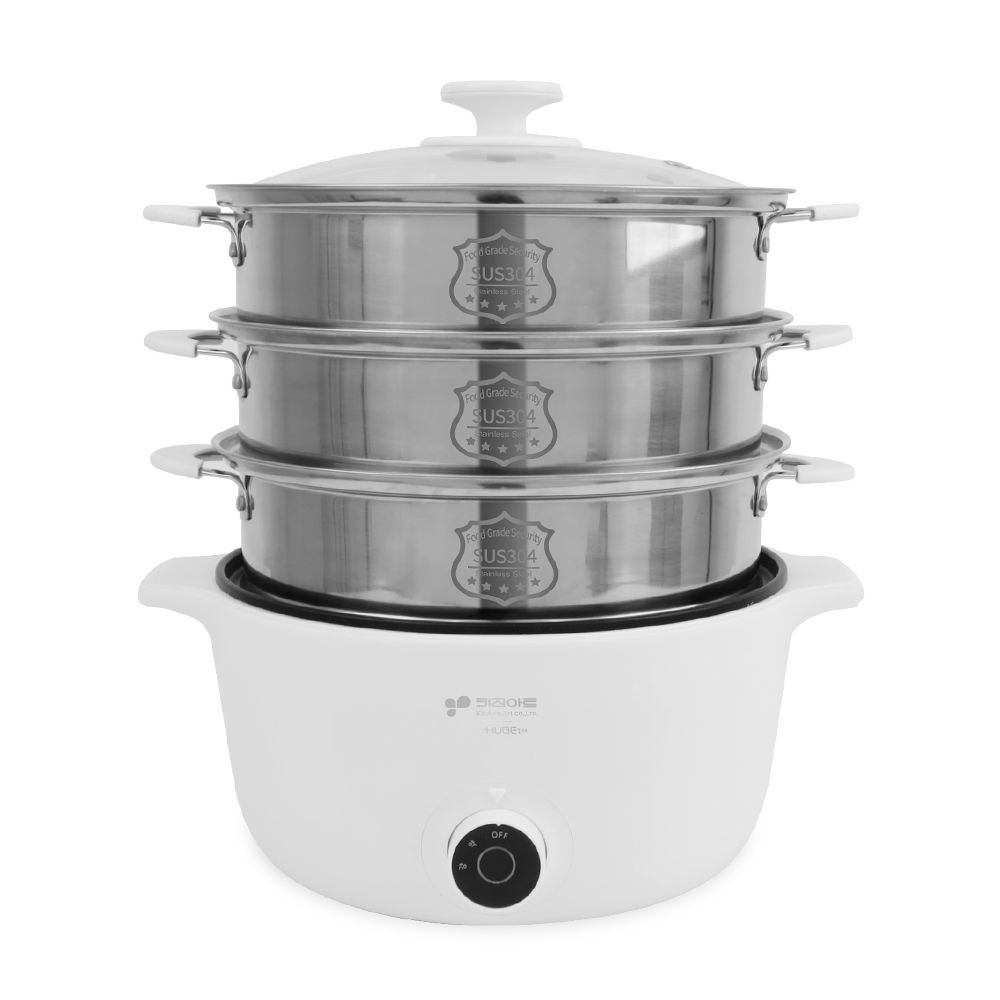 키친아트 3단 멀티쿠커찜기 KAMC-ST655