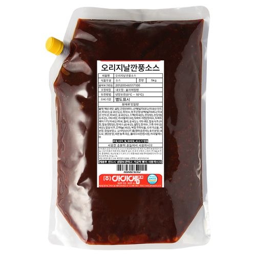 아이엠소스 오리지날깐풍치킨소스-5kg