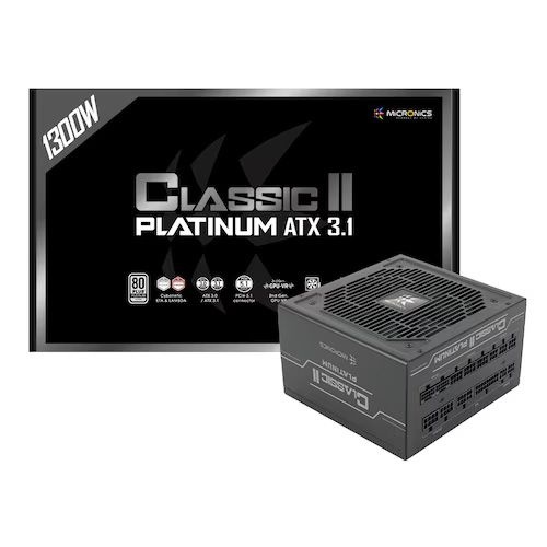 [오늘출발] [온누리상품] 마이크로닉스 Classic II 1300W 80PLUS플래티넘 ATX3.1