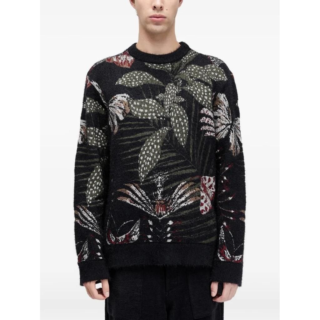 오스클랜 오스클랜 보타니크 프린트 스웨터 76393 TP452108673
