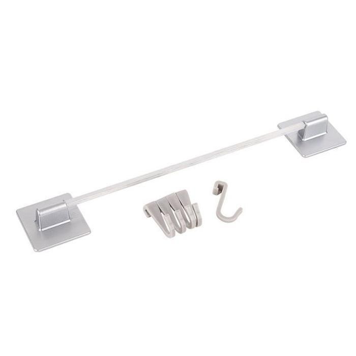 [패션플러스][주식회사 브이와이][JHM41698_51CR]부착식 걸이-사각 약41cm 하중3kg (29153994A)