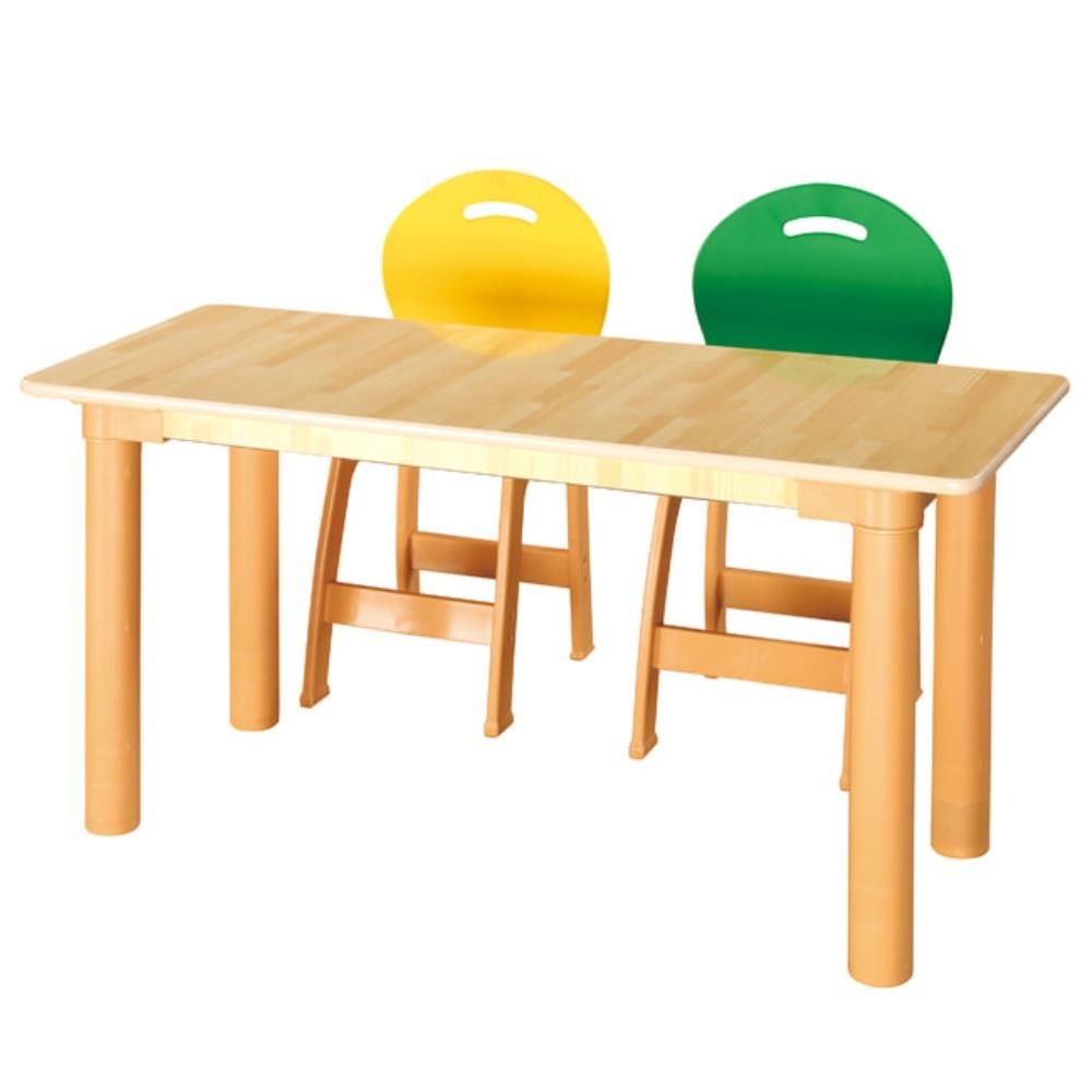 교구샘 초등학교 급식실 특활활동 2인용 나무책상 아동책상 자매 튼튼한