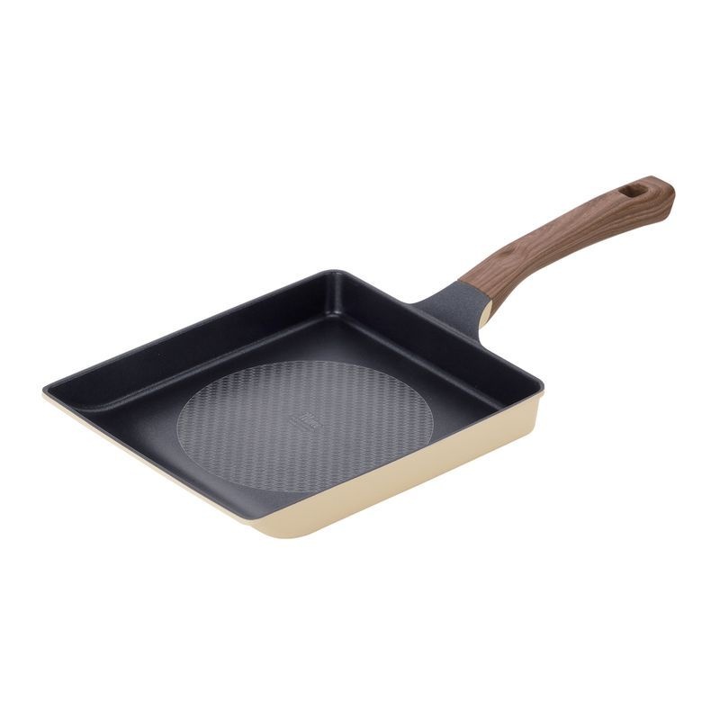 PN풍년 마레 카놀리IH사각팬 25x22cm 풍년 자체생산 통주물 부드러운 그립감 인덕션 계란말이지단사각팬[35788761]