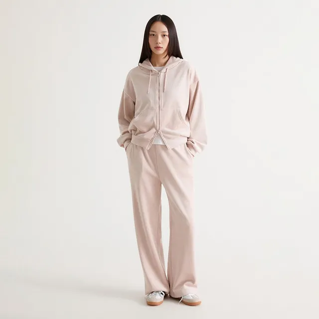 스파오 코듀로이 와이드 밴딩 팬츠_SPMTG11G31